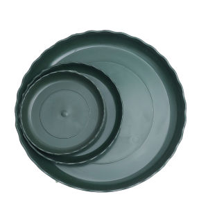 YESPERY 1/3Pcs Plant Tray 10/13.5/20cm Thickened Drip Tray Plastic Drain Tray Indoor Outdoor Flower Pot Base