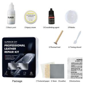 EKLEVA Color Leather Repair Tool Kit Repair Leather Burns Scratches Abrasion Aging And Cracks Leather Repair Cream