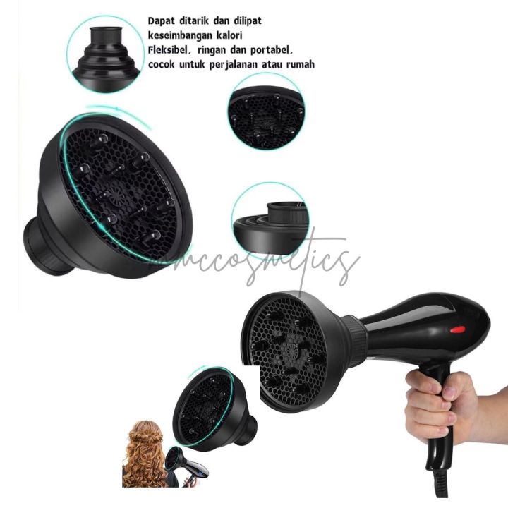 Corong Diffuser Universal Hair Dryer Untuk Pengering Rambut