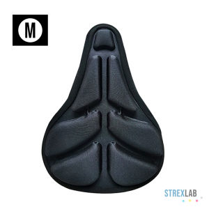 Bicycle Seat Cushion - Patented Decompression Airbag Pressure Relief Saddle Pad Cover Grab Mountain Bikes E-Scooters Accessories JFT | Strexlab