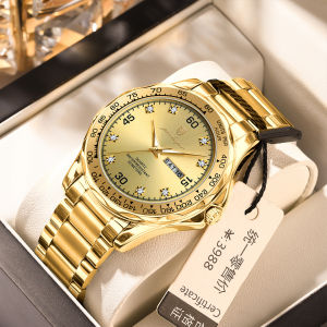 POEDAGAR Swiss Men Watches Luxury Brand Waterproof Night Light Calendar Display Stainless Steel Clock