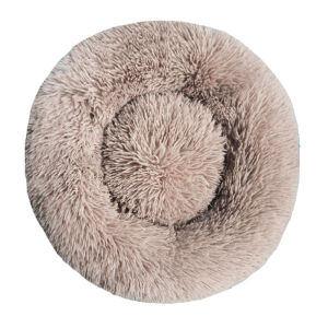 Plush Round Machine WashableBed Autumn Winter Warm Cat Dog Bed