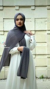 JILBAB PASHMINA PLISKET PREMIUM MURAH