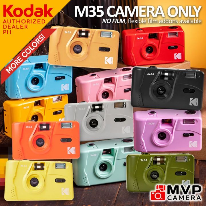 CAMERA ONLY] KODAK M35 Reusable Analogue Point Shoot 135 35mm Negative Film  Full Frame MVP CAMERA