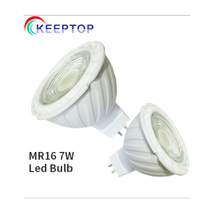 KEEP GU5.3/MR16 7W Led bulbs 1pack 7W Soft Warm White(2700K-3000K)Cool White/Daylight (6000K-6500K) Not Dimmable AC220V Indoor Spotlight Energy saving bright led 7W replace 50W-75W halogen bulbs led lights living for room ceiling lights