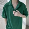 Áo sơ mi Hàn Quốc mẫu mới, áo sơ mi công sở unisex nam nữ form siêu xinh, dáng dài rộng mặc thoải mái thấm hút mồ hôi dễ chịu. 