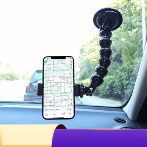 Kẹp điện thoại gopro trên ô tô đế hút kính