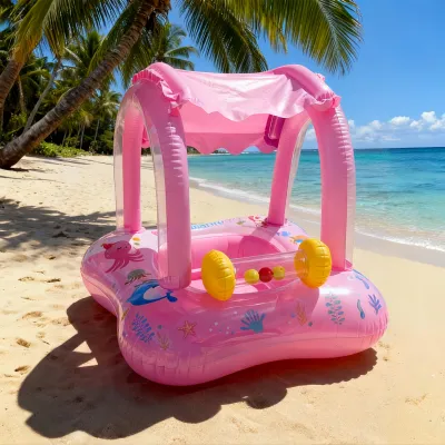 kids swimming ring seat ring Shade Baby Pools Accessories Baby Inflatable salbabida floater