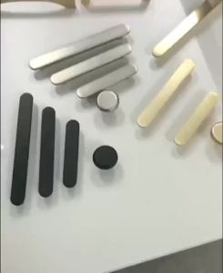 [Zinc Alloy]Modern Wardrobe Handle Kitchen Cupboard Drawer By Handle Drawer Knobs And HandlesSolid