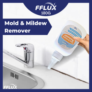 FFLUX Mold & Mildew Remover 180g Mold Remover Gel Mildew Stain Remover Pembersih Kulat 180g Gel Penanggal Kulat Penanggal Noda Mildew Pembersih Tandas.