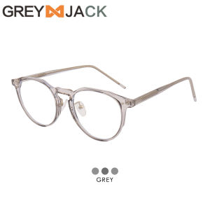 Grey Jack Kacamata Antiradiasi Blueray Model Oval Ringan Bahan TR90 Stylish Fashion Pria Wanita Bisa Minus Pria Wanita 17130