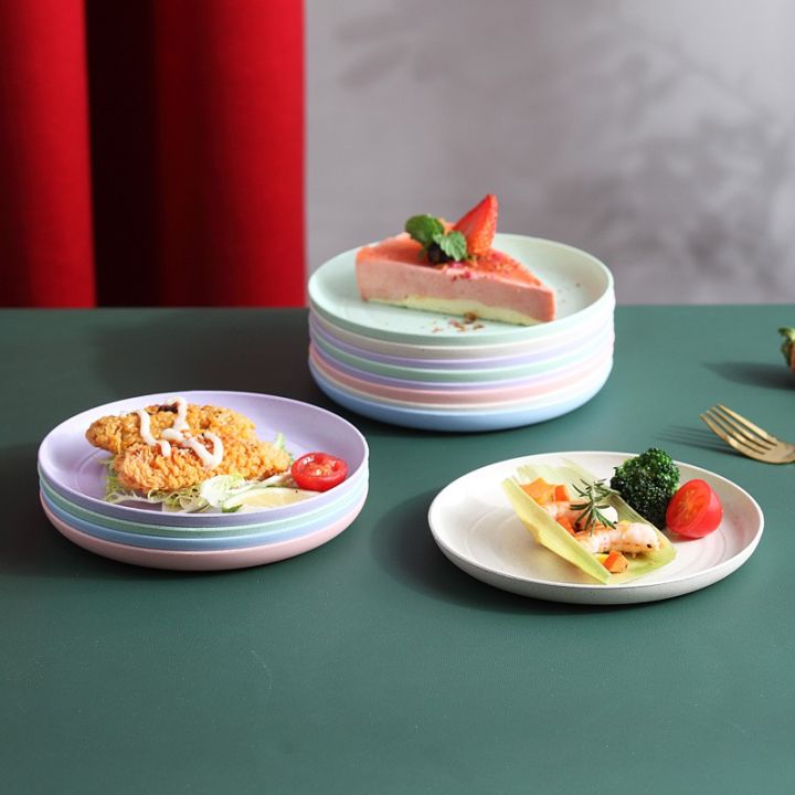 15cm Dessert Plate Small Minimalist Plate Nuetral Color Nice Looking High  Quality Light Weight Kids Snack Plate
