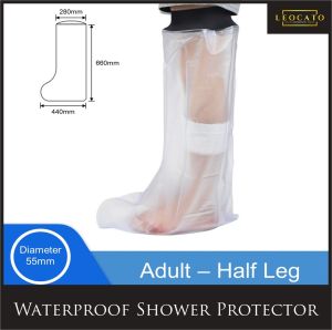 Waterproof Shower Leg Hand Cover Shower Protector For Cast Surgery Bandage and Burns