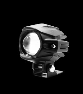 🏍Laser Gun 60W Mini Driving Light Dual Color Hi/Lo Motorcycle Auxiliary Light Spotlight MDL