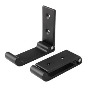 ตะขอพับผนังประตูเสื้อผ้าเสื้อหมวกกระเป๋าแขวนอลูมิเนียมห้องครัวห้องน้ําสนิมผ้าขนหนูตะขอพับตะขอเดี่ยว