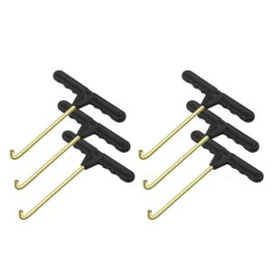 6pack Carbon Steel Spring Replacement Tool Trampolines Spring Pullers Clip for Trampolines Assembly with Antislip Handle