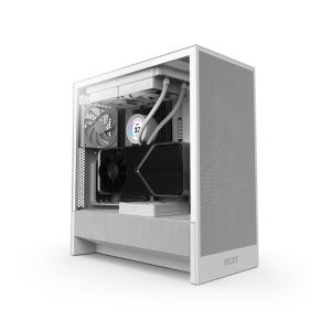 Vỏ Case NZXT H5 FLOW V2 (2024) All Black - Mid Tower ATX Case (CC-H52FB-01) - Hàng Chính Hãng