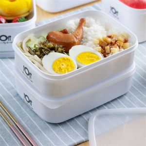 Multifunctional plastic refrigerator bowl Microwave heated lunch box Food storage box sealed box