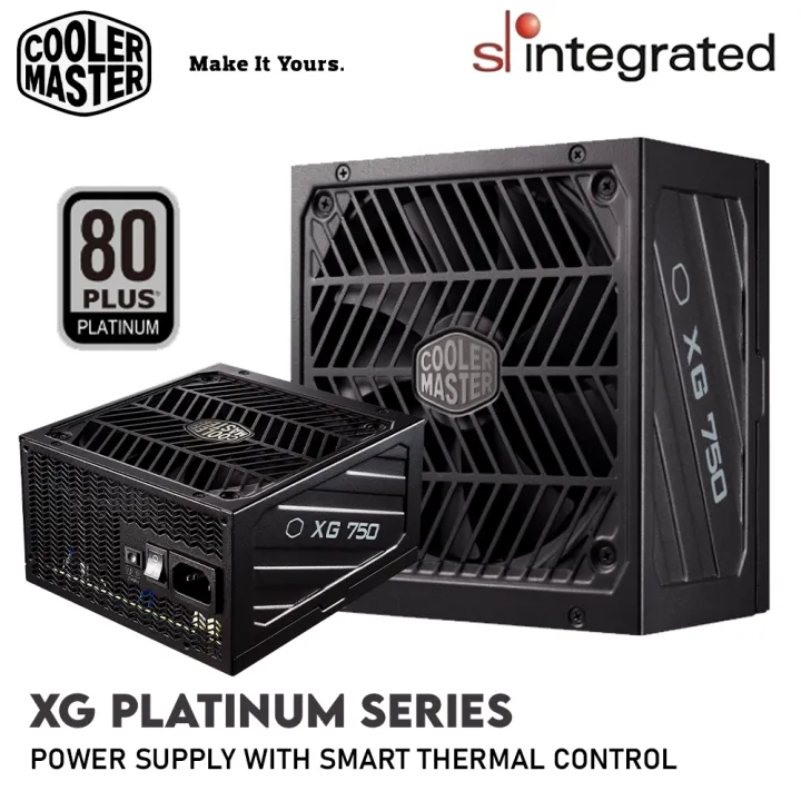 Cooler Master XG Platinum Series (XG650 / XG750 / XG850) Full Modular Power Supply Unit