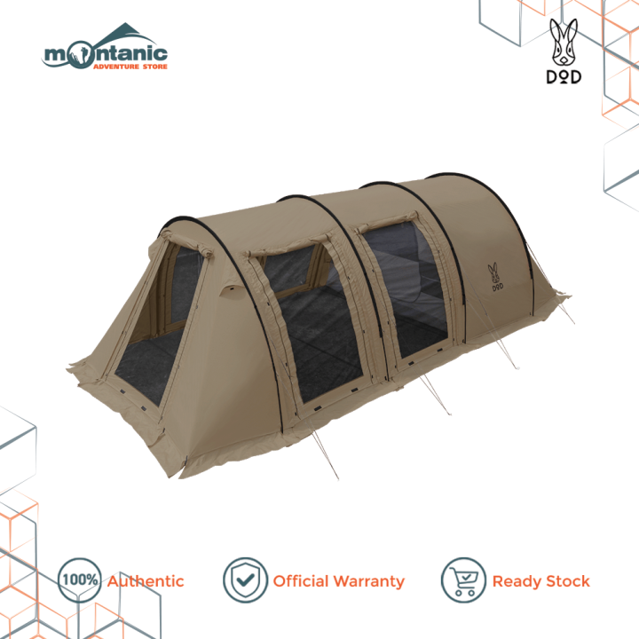 DOD Kamaboko Tent 2 - Large Outdoor Tunnel Camping Tent