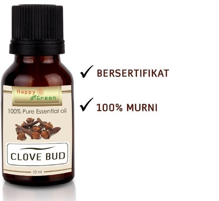Happy Green Clove Bud Essential Oil - Minyak Atsiri Bunga Cengkeh 10 ml