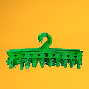 6 Pcs High Quality Plastic Hanger with 10 clips/Sipit/Hanger with Sipit/Clip Hanger/Hangeran