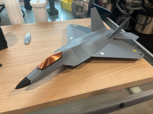Mô hình chiến đấu F-22 Raptor tỷ lệ 1.45 Mô Hình Máy Bay In 3D Nhựa PETG - Độ Chi Tiết Cao