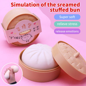 Simulation Steamed Stuffed Bun Fidget Toy: A Sensory Decompression Stress Reliever