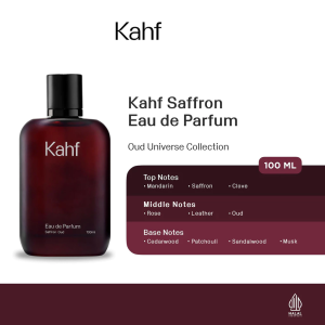KAHF EAU DE PARFUME EDP SAFFRON OUD & REVERED OUD ALL VARIAN 100ML