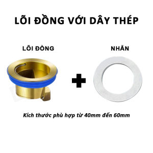 Phòng Tắm Cống Thoát Nước  Lõi Đồng Thoát Sàn Chống Mùi Tránh Tắc Nghẽn Cống Lõi thoát nước sàn phòng tắm