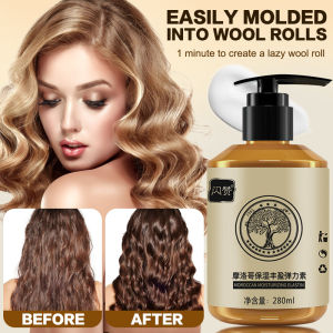 Hair Straightener Treatment Cream Does not hurt hair straightening care solution Treatment Smooth 260ML