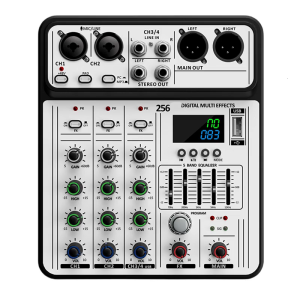 Portable Mixing Consoles Audios Mixer Wireless Connecting DSP Enhances Sound USB Audios Playbacks Headphone Output