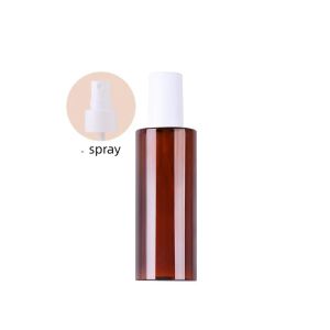 10/30pcs 50/100/120/150/200/250ml Empty Brown /MatteBottle Lotion/ Spray Bottle Empty Cosmetic Container Travel Portable