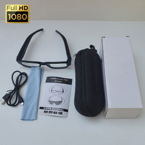 CCTV kamera mini Glasses 1080P HD Kamera Pengintai Model Kacamata