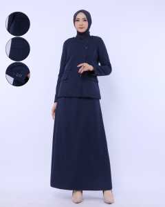 Seragam Guru Wanita pdh dongker wanita Baju Dinas Guru Wanita Baju Pdh Dongker rok A Baju pemda navy rok A Baju dinas wanita Seragam Pemda Wanita Blazer Dongker wanita