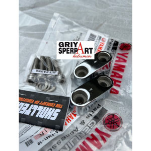 klem jepit stang Rx king crom original yamaha set baut costome stenlis