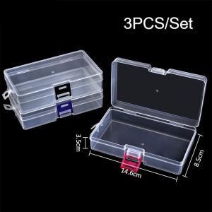 Transparent Plastic Medicine Storage Box with Handle First Aid Carrying Case Household Large Capacity Storage Box