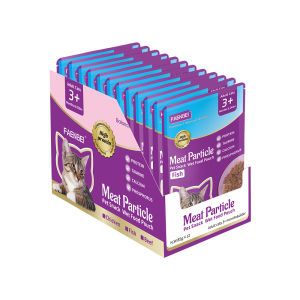 LDECO Tasty Pet Food Grain-Free Wet Food for Dogs & Cats | 3 Flavors (Chicken Beef Fish)  | 85gx12 Pouches | Hydrating & Nutrient-Rich 