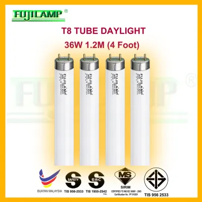 Lampu Kalimantan Flourescent lamp FL T8 TUBE GLASS 1FT 10W 2FT 18W 3FT 30W 4FT 36W 5FT 58W Daylight/Warmwhite/Coolwhite
