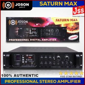 Joson Saturn Max Digital Amplifier Super Heavy Duty 4000 Watts x 2 Weight (13Kg) with 1 Year Official Warranty(Original)
