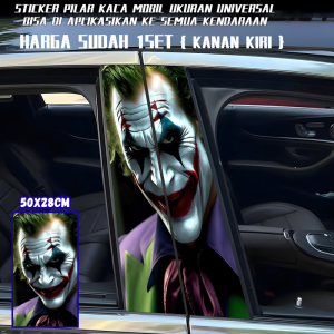 HD Car Center Column Decorative Sticker Window B Column Protective Film Personalized Custom Modification Painted 109