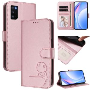 Cute Panda Phone Case For Samsung Galaxy S8 Plus S7 Edge Note 8 A41 M52 5G Note 9 S20 FE 5G 2022 A8 2018 M33 M53 A6 2018 A42 Xcover 7 Pro Wallet Leather Card Flip Skin Cover