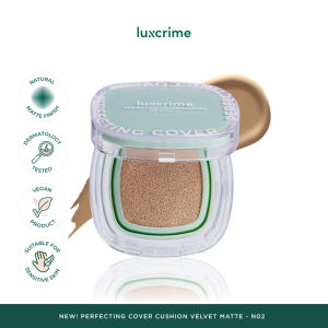 Luxcrime Perfecting Cover Cushion Velvet Matte SPF50 PA++