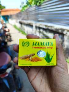 (Bayar Ditempat) Mamaya Sabun Temulawak 85 gr - Sabun Kecantika Alami