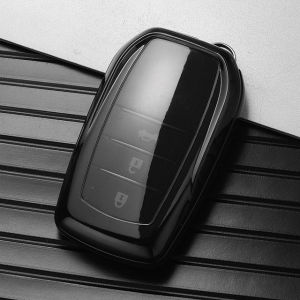 SCH Soft Rubber TPU Key Case Toyota Key Cover For Toyota RAV4 Crown Hilux Fortuner Camry Land Cruiser Prado Alphard Vellfire 30 AH30 Remote Control Key Protection