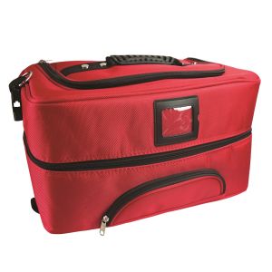 Cốp vải đựng đồ nail - cốp vải 3 ngăn 5 khay có dây đeo tiện lợi Cốp đựng đồ trang điểm size to 3 tầng cốp đựng đồ nail phun xăm Spa