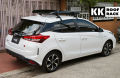 แร็คหลังคา ชุดถาดอลูมิเนียม Toyota Yaris Yaris Ativ 1500 1200 ของใหม่ ไม่เจาะหลังคา. 