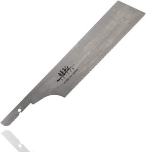 SUIZAN Japanese Hand Saw 9.5 Inch Dozuki Dovetail Pull Saw for Woodworking W-01