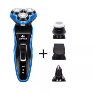 Fashion 4 in 1 Men Washable Rechargeable Electric Shaver Shaving Beard Machine
