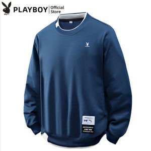 เสื้อสเวตเตอร์ชิ้นเดียวสำหรับผู้ชายเสื้อแขนยาวหลวมลำลองดีไซน์แฟชั่นฤดูใบไม้ผลิและฤดูใบไม้ร่วง